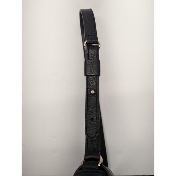 Kate Spade Double Vanessa York Street Noel Hobo Bag Perforated Leather Turn Lock - Picture 10 of 14